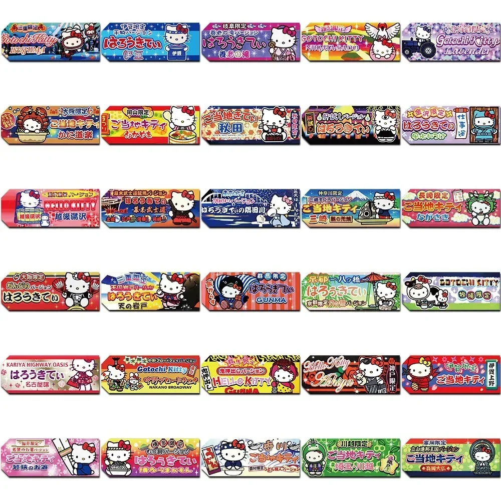 60 個かわいいハローキティラベルシールステッカー美的ラップトップスケートボードオートバイ電話防水ステッカー子供のおもちゃ