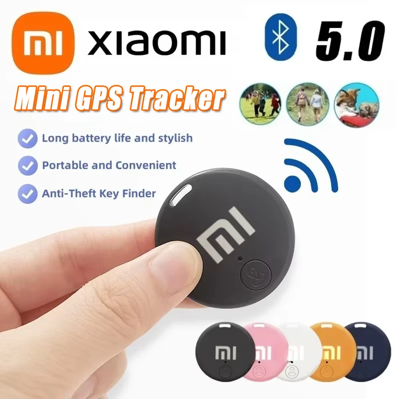 Мини GPS-трекер Xiaomi Bluetooth 5,0, устройство против потери, IOS Android, умный локатор, аксессуары для домашних животных, детская сумка, кошелек
