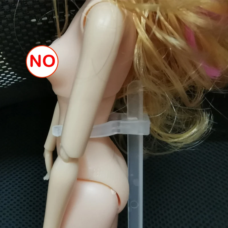 15Pcs Puppe Halten Steht Für 1/6 30cm Puppe Taille Unterstützt Display Racks Transparente Racks Zubehör Für 12 zoll