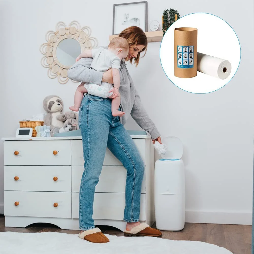 Recargas de balde de fraldas para Tommee Tippee, sacos de recarga de fraldas de bebê para genie para Angelcare para Munchkin