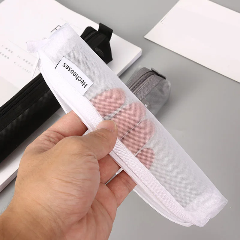 1 個化粧ブラシトラベルケース化粧品トイレタリーバッグオーガナイザー男性女性美容ツールメッシュキットポーチ洗浄収納アクセサリー