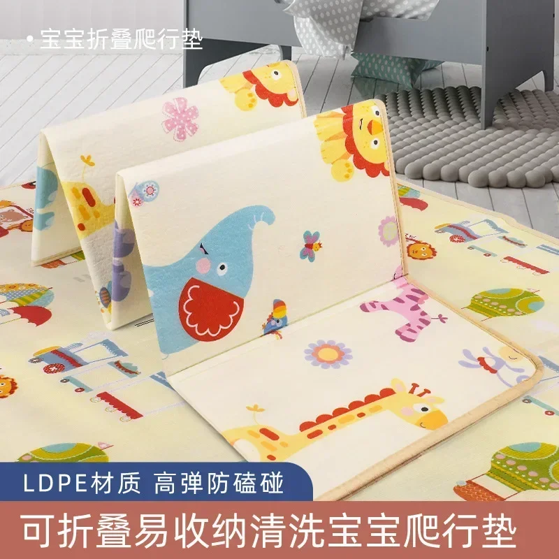 180X100Cm Gấp Gọn Cho Bé Chơi Xếp Hình Thảm Giáo Dục Trẻ Em Thảm Trong Nhà Trẻ Leo Núi Miếng Lót Trẻ Em Thảm activitys Trò Chơi Đồ Chơi
