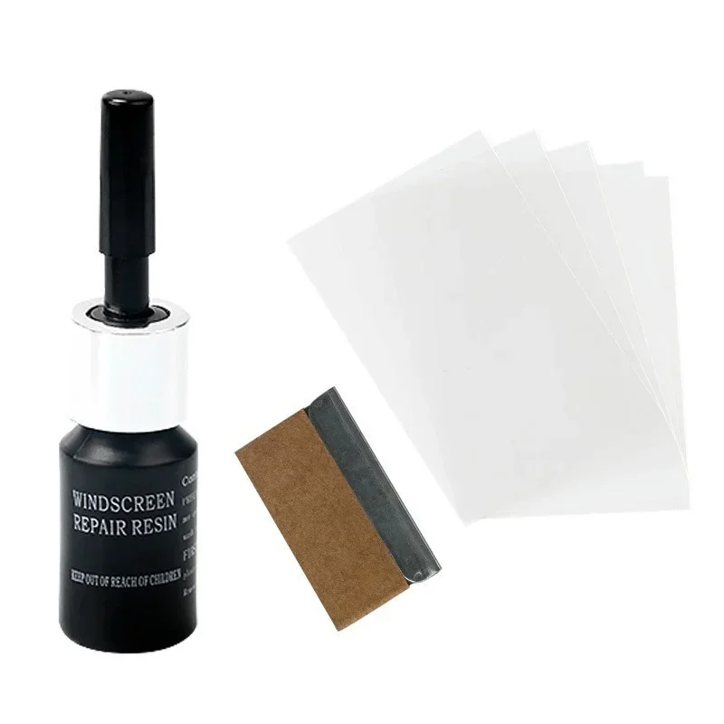 Car Glass Scratch Repair Fluid Agent Set  Windscreen Window Glass Nano Scratch Crack CrackResin Repair Agent Tools