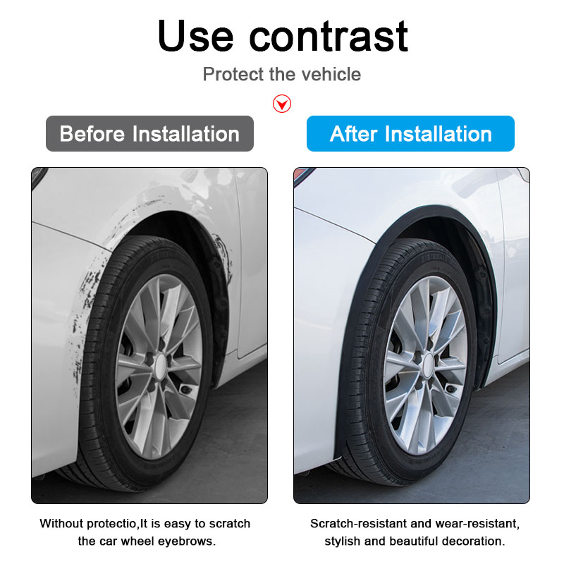 Seametalユニバーサルカーホイールアーチ、フェンダー、エキスパンダー、ウィングダー、アーチアイブロウ、衝突防止ストリップ衝突、マウスガードリッププロテクターカバー