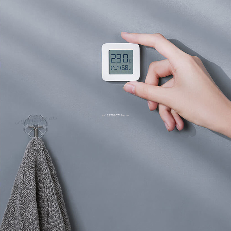 1-10 buah termometer Digital elektrik Xiaomi Mijia, termometer Bluetooth Cerdas tanpa kabel, termometer higrometer Digital bekerja dengan Xiaomi Mijia APP