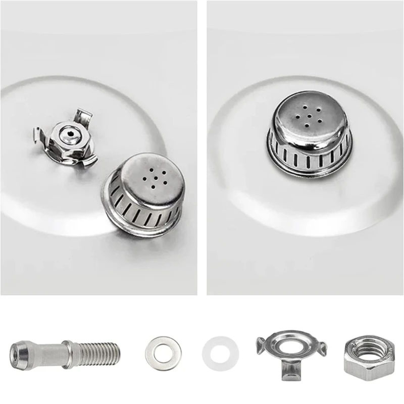 Van áp suất Bộ phụ kiện nồi áp suất Van xả hơi Van áp suất cho nồi áp suất tức thì 3/5/6QT