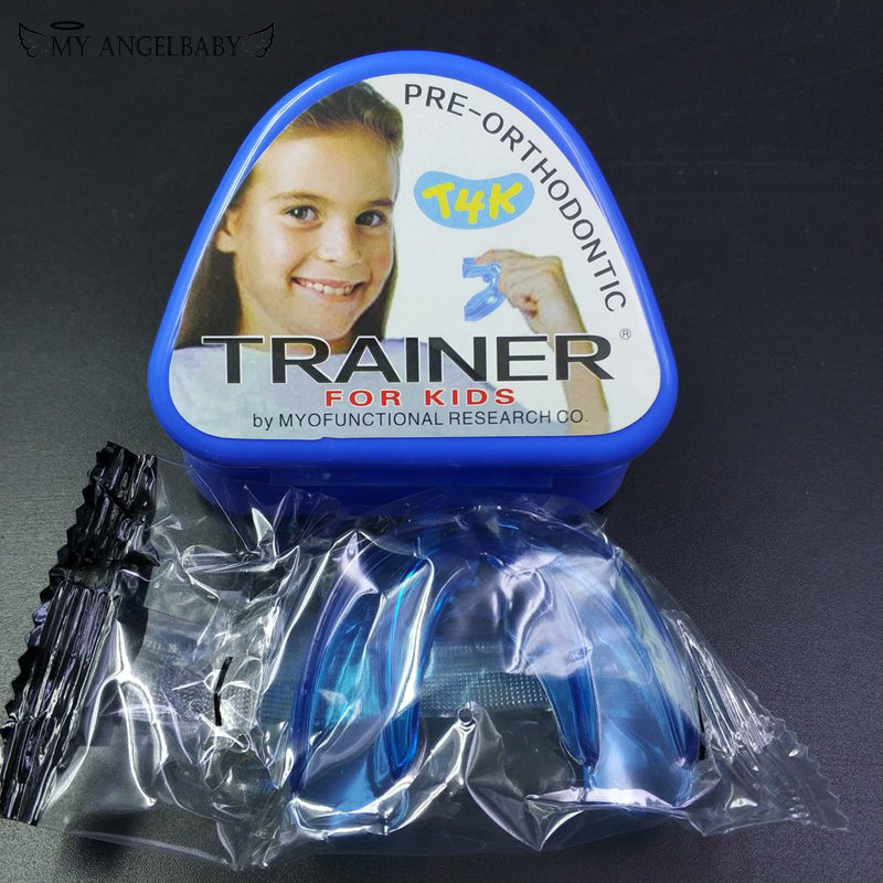T4K Teeth Orthodontic Appliance for Kids, T4K, Trainer, Alinhamento, Alinhamento, Aparelhos, Higiene Oral, Dental Straight, Dentes Cuidados