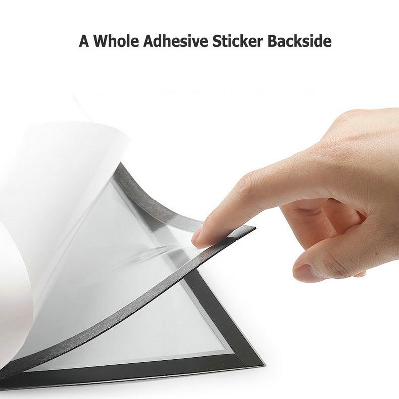 Wandklebende Magnetfolie A5 A4 Bilderrahmen Werbung A2 Posterrahmen A3 Magnetrahmen für Bilder Wand