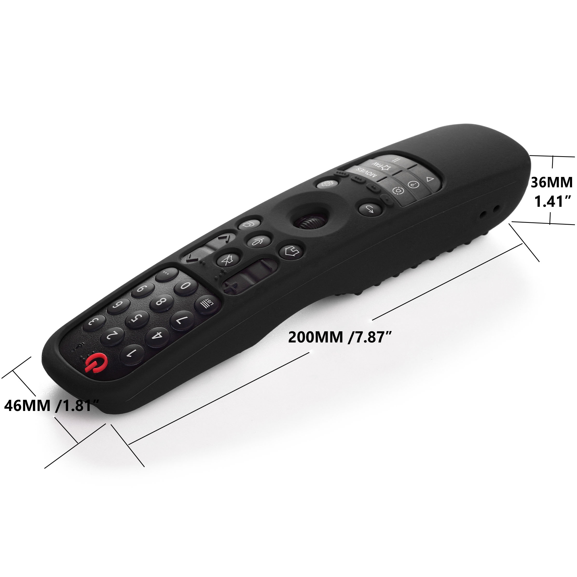 Силиконовый защитный чехол для LG Smart TV Magic Remote Control для Smart TV Remote Protection Case MR21GA/MR22GA/MR23GA