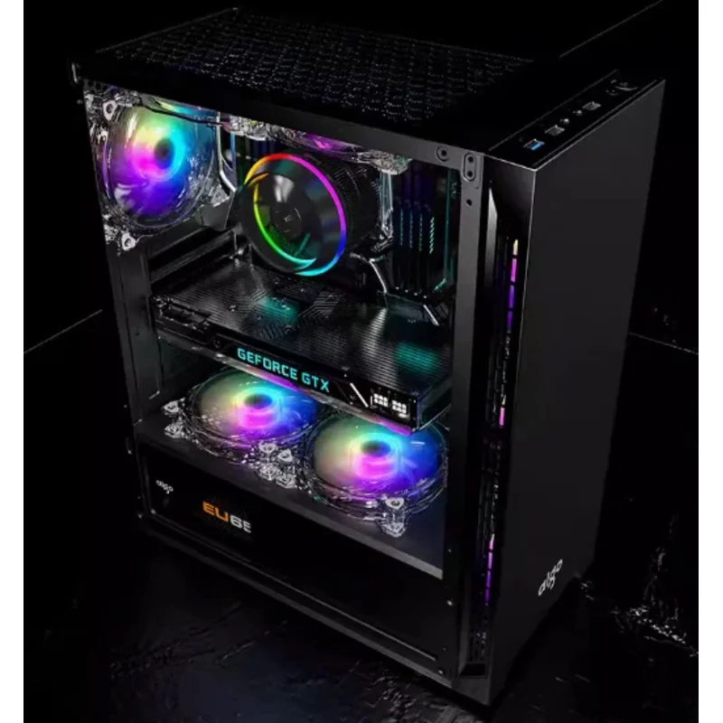 High-End Custom Gaming PC I9/I7/RTX 4090/4070 24GB Graphics Card 2TB SSD 1TB Hard Drive 8GB Memory Win11 UK Business LCD