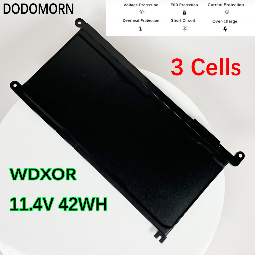 DODOMORN-WDX0R Bateria do portátil, DELL Vostro 5468 5471 5568 Inspiron 17 5770 5767 5765 15 5584 5567 7560 3583 5538 5567 WDXOR