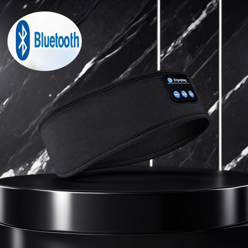 Nuevos auriculares bluetooth para dormir, auriculares inalámbricos, máscara para ojos con música, diadema deportiva para dormir, diadema para correr al aire libre y yoga