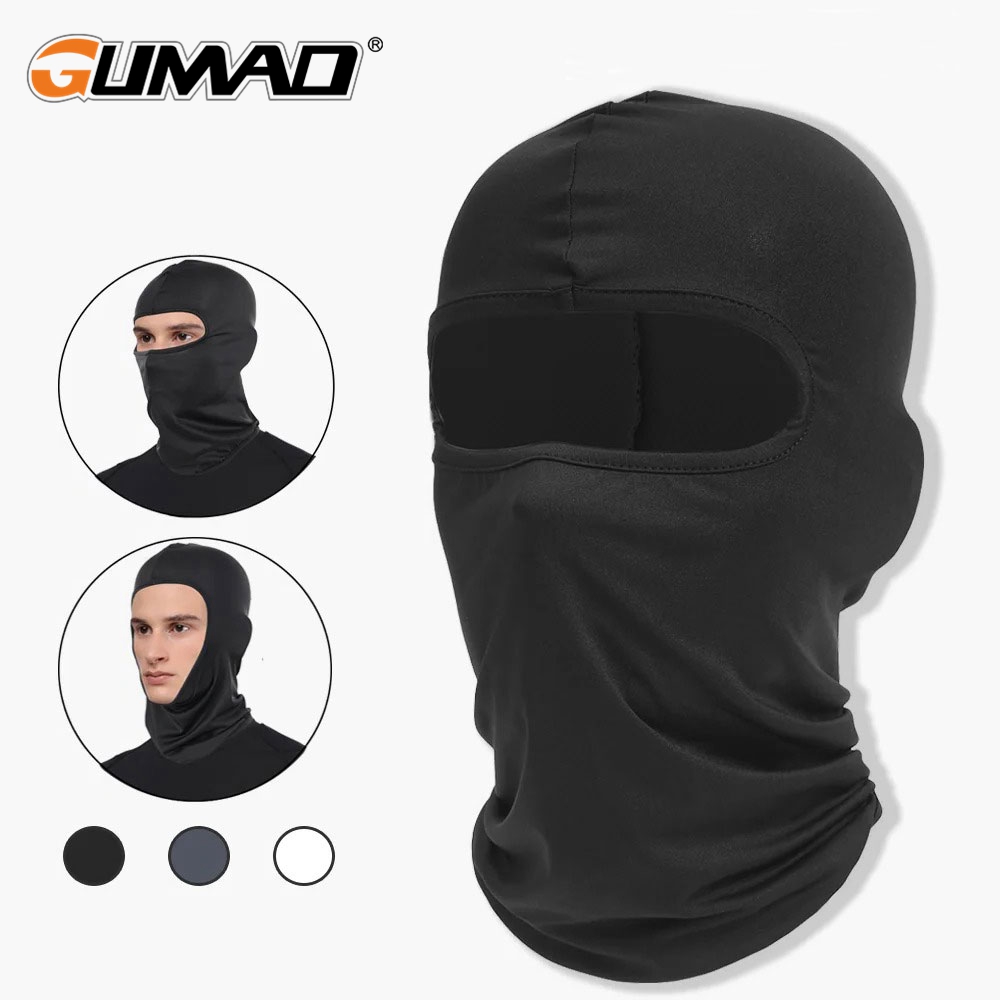 Atmungsaktive Fahrrad-Sturmhaube, schnell trocknend, winddicht, Vollgesichtsmaske, Kopfbedeckung für Sport, Reiten, Laufen, Skifahren, Wandern, Outdoor, Herren