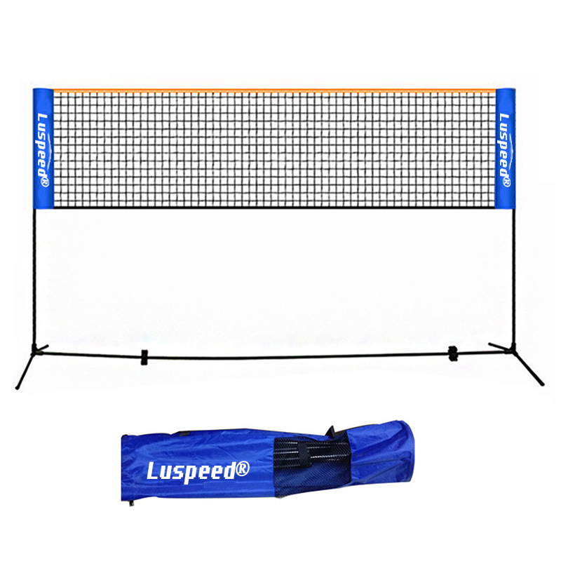 Draagbare Opvouwbare Standaard Professionele Badmintonnet Indoor Outdoor Sport Volleybal Tennis Training Vierkante Netten Mesh 4 Maten