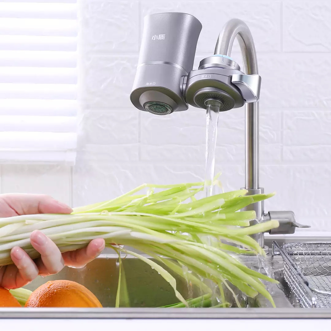 New Youpin Water-power Sterilization Faucet Water Purifier Ultraviolet Deep Sterilization 6-stage Fine Filtration