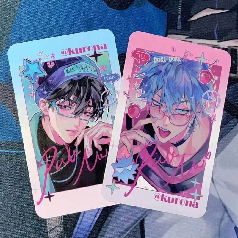 Alien Stage Anime Photo Card Ivan Till Small Card 3inch Bookmark Collection Friends Exquisite Gift Waterproof Children Supplies