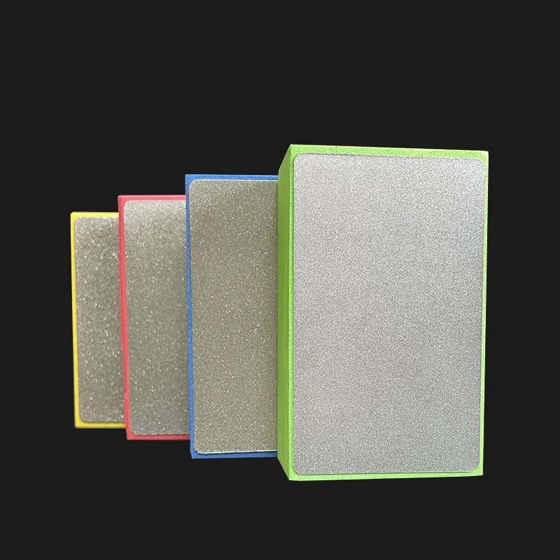 Diamant Hand Polieren Pads Fliesen Glas Schleif Schleif Block Pad Stein Marmor Keramik Schleif Schleif Disc Polierer Werkzeuge