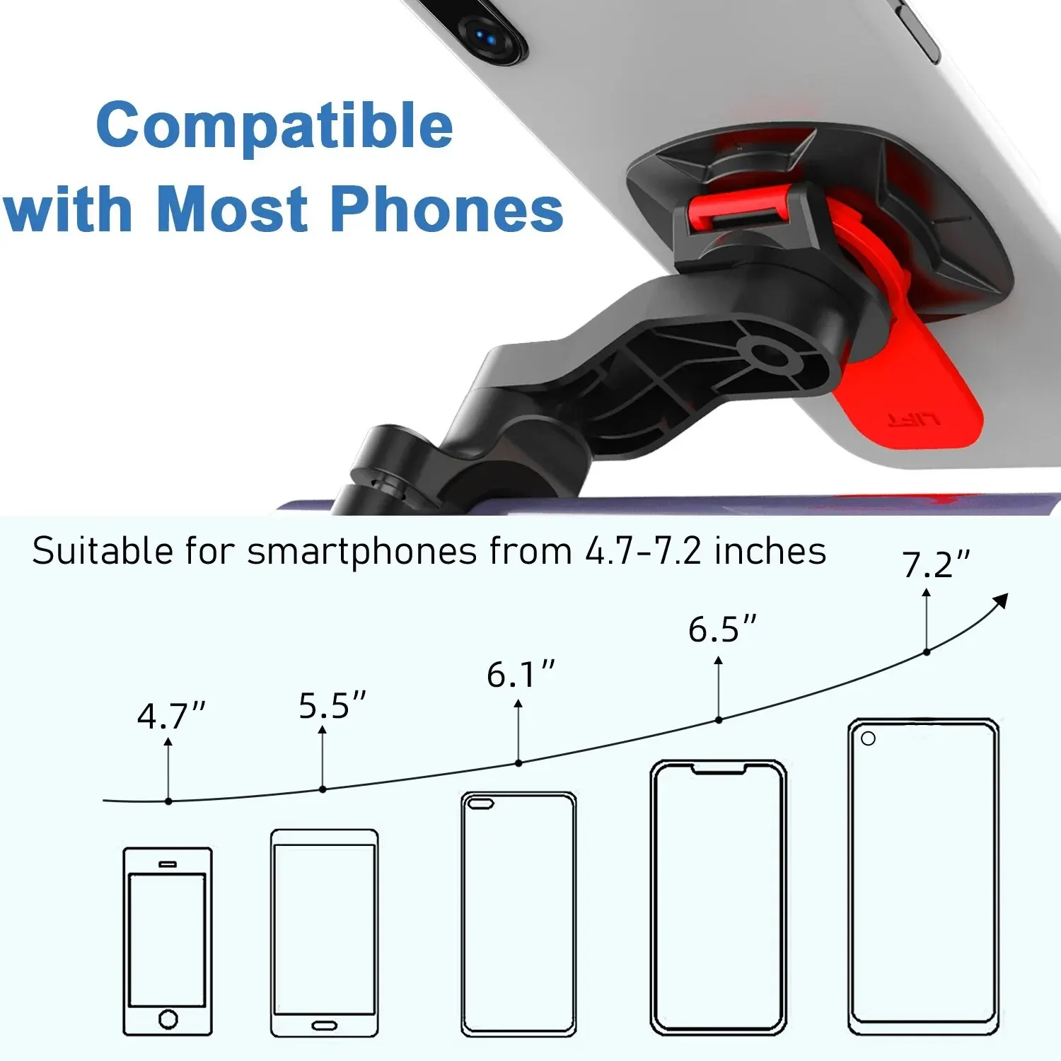 NOWY motocykl motorowy uchwyt na telefon stojak rowerowy uchwyt mobilny antypoślizgowa jazda na rowerze dla iPhone Xiaomi jazda MTB Moto uchwyt na kierownicę