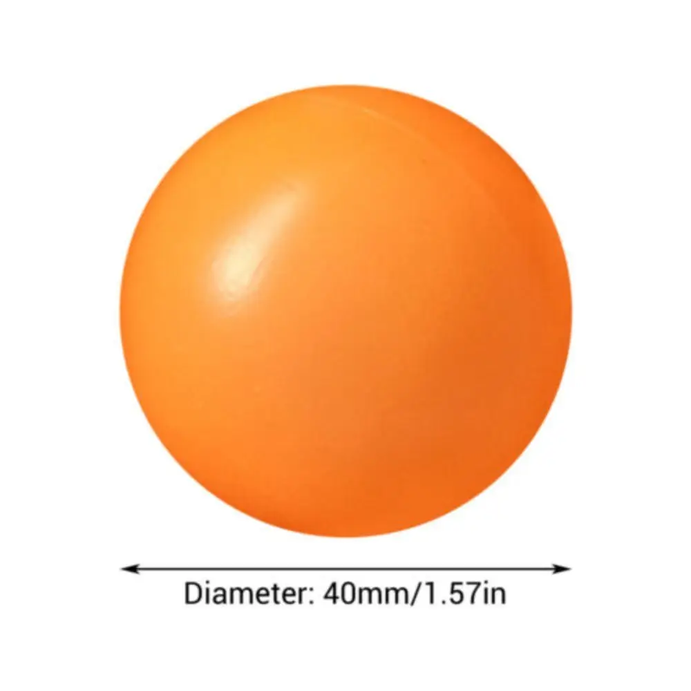 Bolas de Ping Pong de alta elasticidad, 30/50 piezas, 40mm, colores mezclados, Material PP, pelota de tenis de mesa, bolas de entrenamiento de juego esmeriladas sin costuras