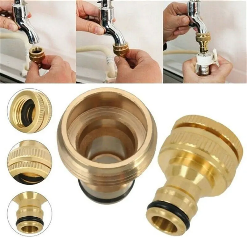 Uniwersalny adapter do kranu kuchennego Metalowy kran Szybkozłączka Złączka rurowa 23 mm Kran kuchenny Mikser Wąż Adapter Łącznik rur