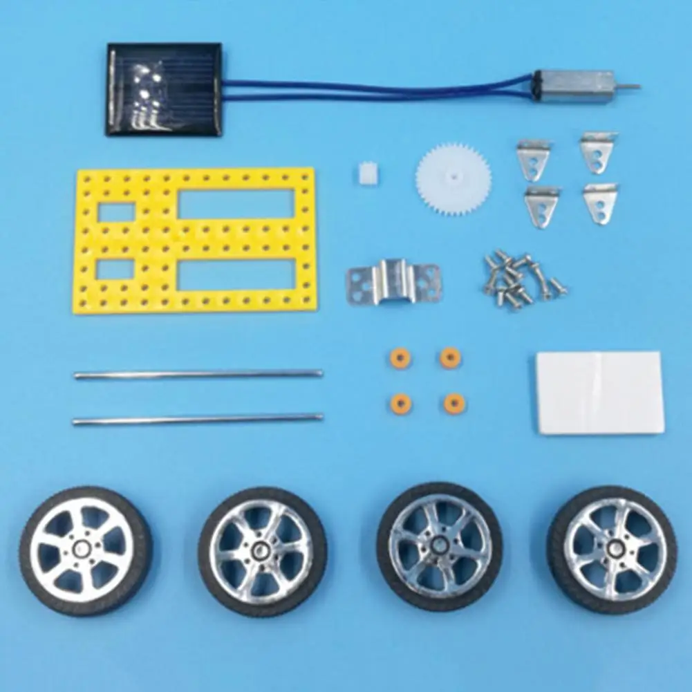 Physics Solar Power Toy Kid safe Teamwork Ability Plastic Educational Projects Solar Kit Teaching