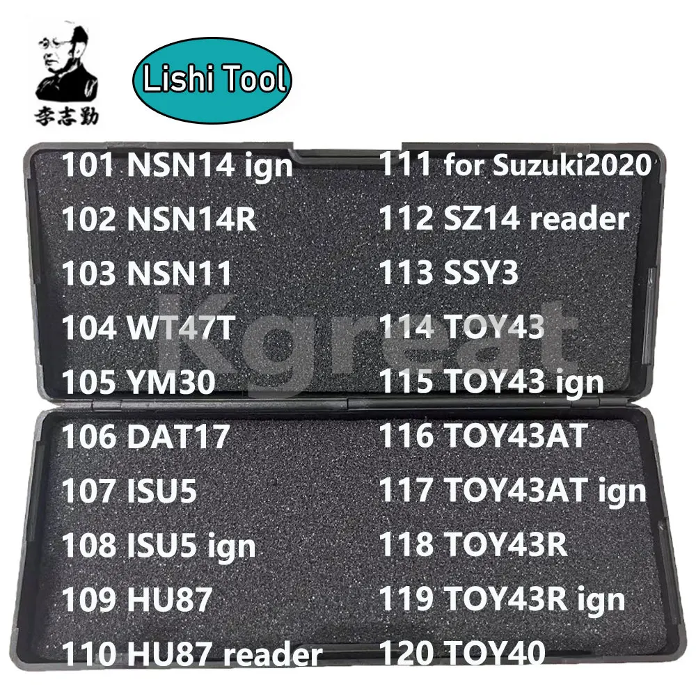 Herramienta Lishi 2 en 1 2 en 1 MAZ24 MAZ24ign MAZ24R-2020 MAZ24R-2024 MAZ26R para MAZDA2014 para MAZDA2024-SM para Mazda
