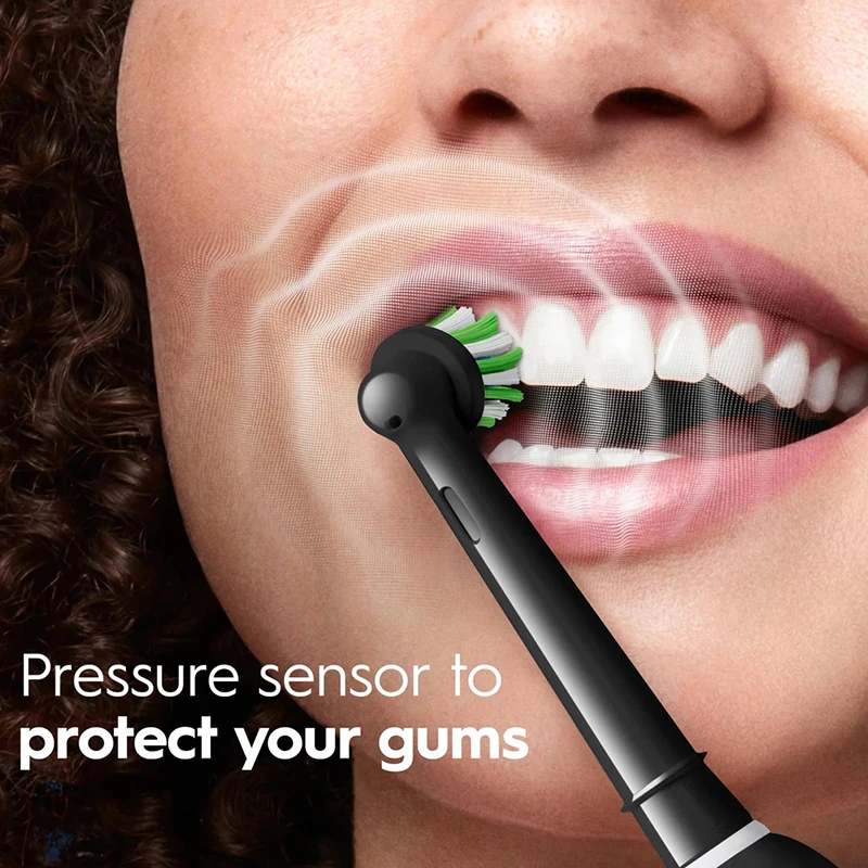 Rotating Electric Toothbrush for Adults with 4 Brush Heads Deep Clean with Rechargeable Power and 2 Min Smart Timer
