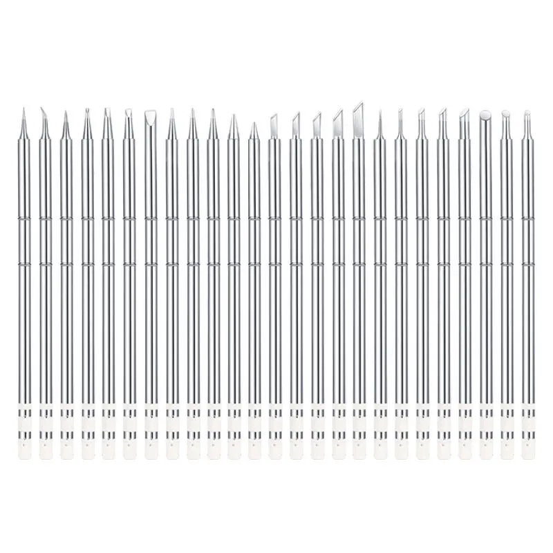 T12ทองแดงไฟฟ้าเครื่องเชื่อมเหล็กเคล็ดลับ T12-K B2 BC1 ILS BCF2 D16 KF สำหรับ Hakko Fx951 DIY หัวเชื่อมอุปกรณ์เชื่อมสายไฟชุด