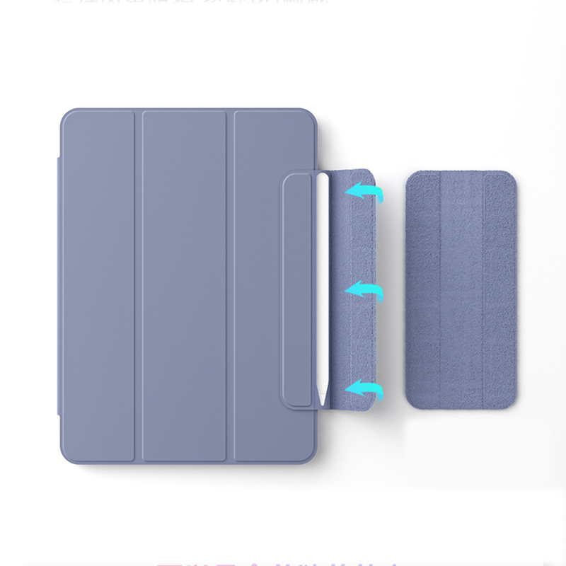 Smart Cover für iPad Pro 11 2024 Tablet-Hülle für iPad Pro 13 M4 12,9 2022 6. Generation Magnetclip für Air 13 11 M2 Air 5