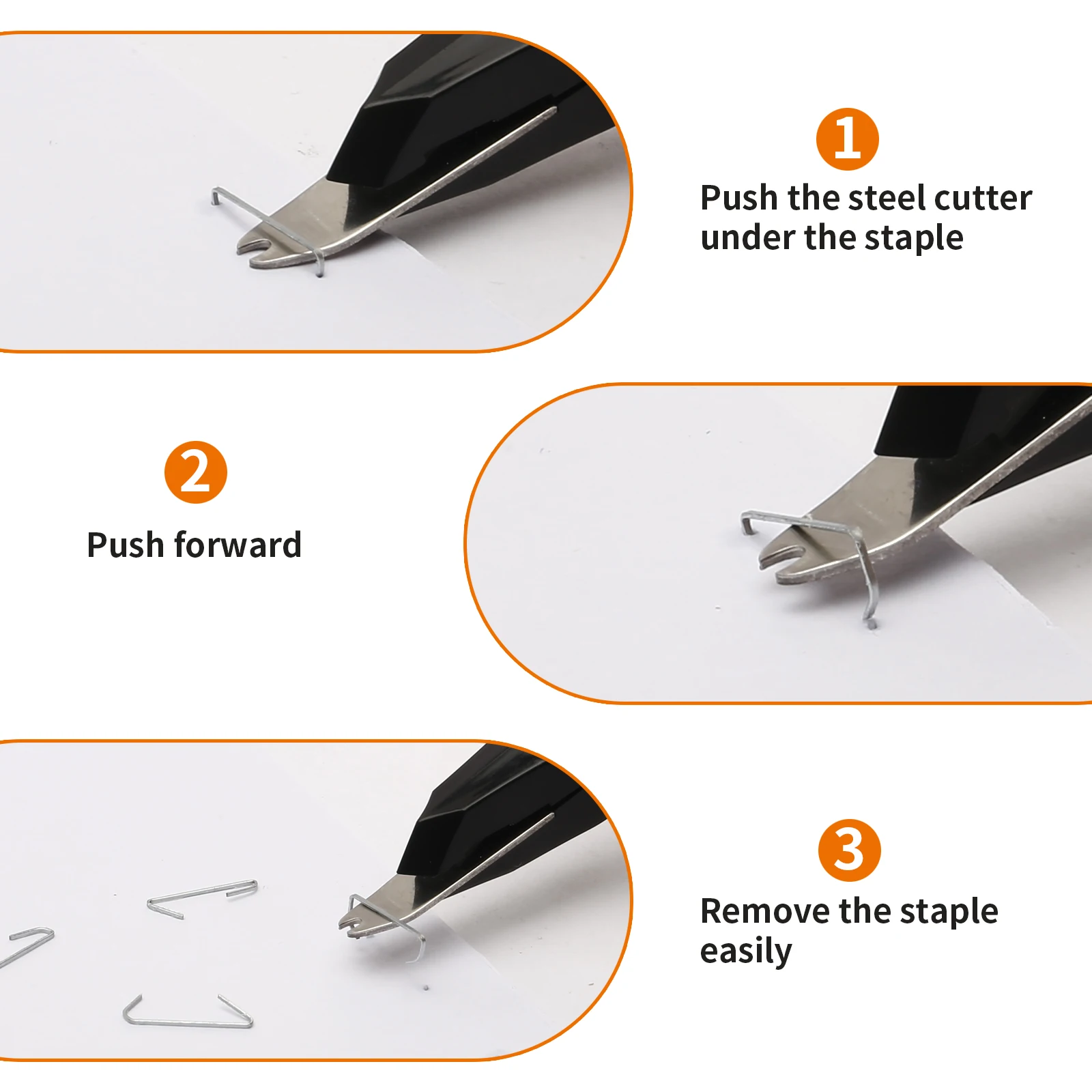 Eagle Letter Opener Envelope Mail Slitter，With Staple Remover， Safe Cutter Box Opener For Home Office Envelope