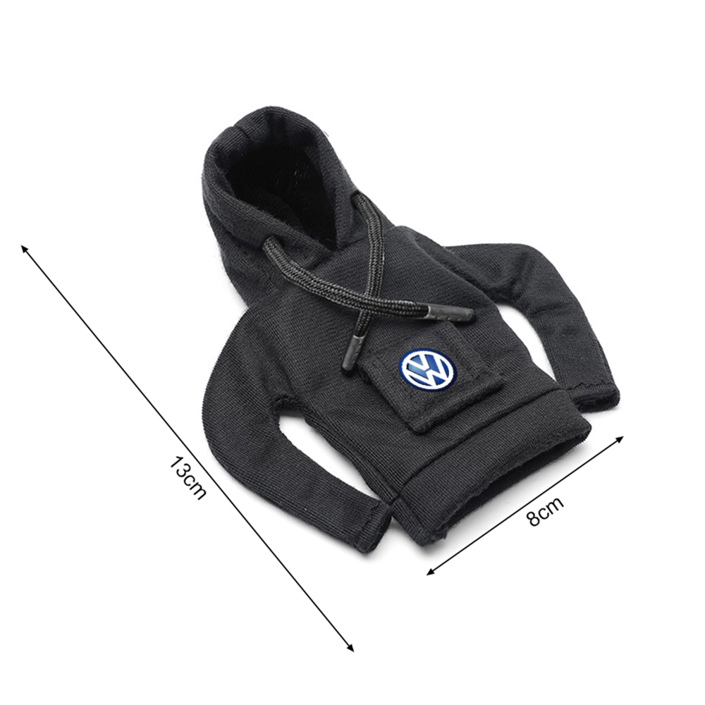 Sudadera con capucha para cambio de marchas de coche, mango Manual, accesorio para automóvil para Volkswagen VW R Golf 4 5 Passat Beetle Tiguan Rline Polo CC B6