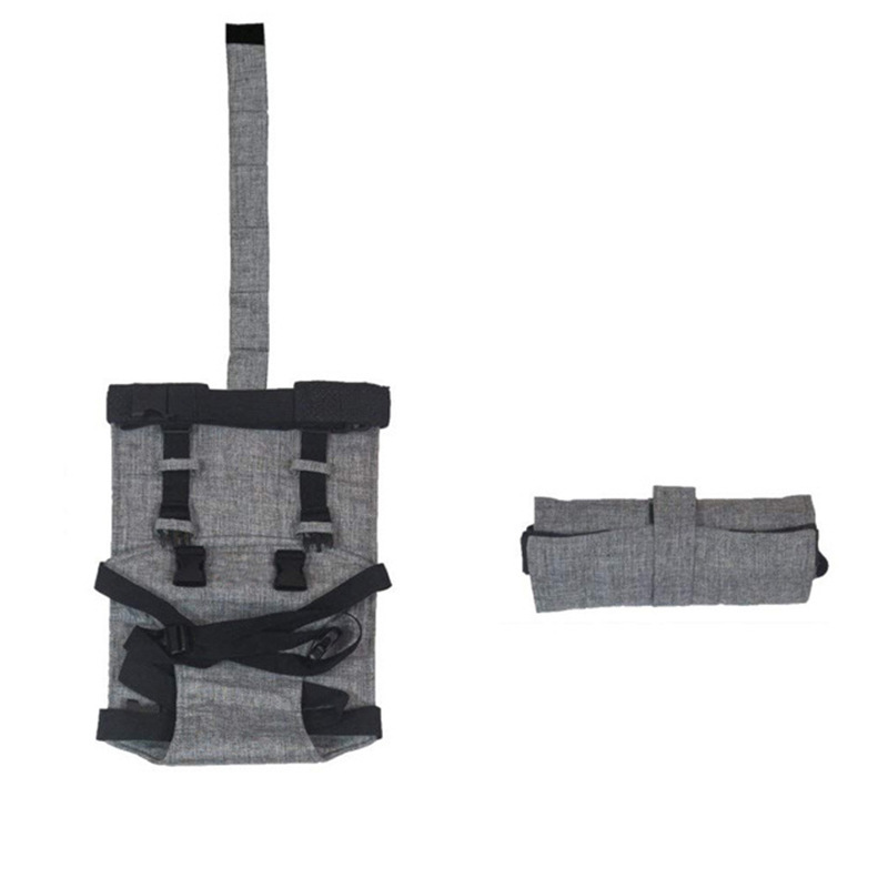 Asiento de silla de comedor para bebé, correa de cinturón de seguridad anticaída, silla de bebé portátil, cubierta de alimentación lavable de viaje, cinturón de seguridad