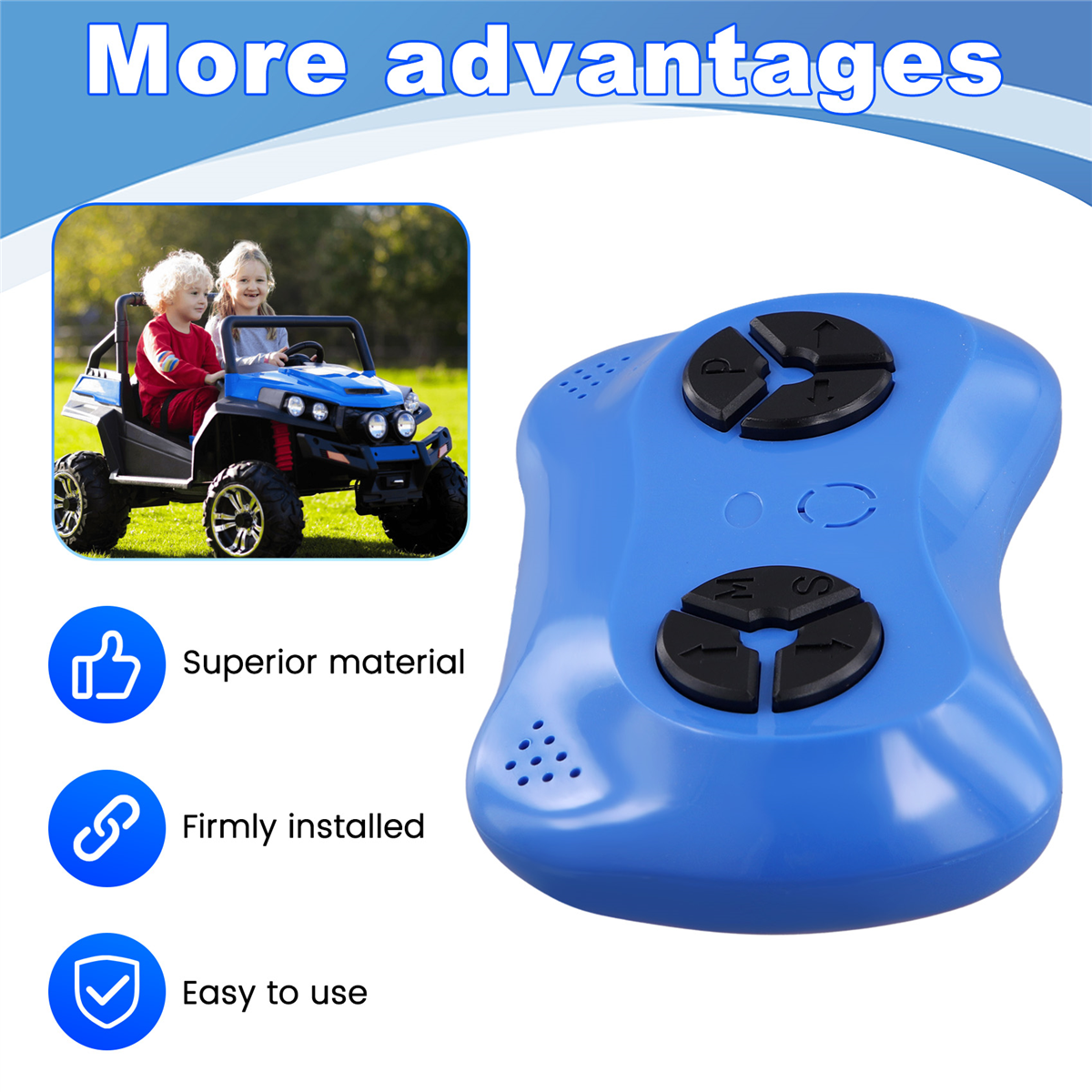 BABQ Kinder Elektroauto FCC Kinder Elektroauto 2,4G Bluetooth Controller Kinder Elektroauto Teile