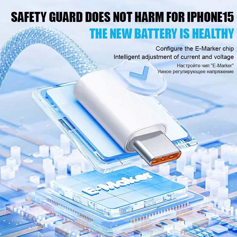 1-5個入り PD 60W Type C - Type C ケーブル iPhone 15 16 Pro Max対応 純正織りデータケーブル Xiaomi Samsung対応 急速充電ケーブル