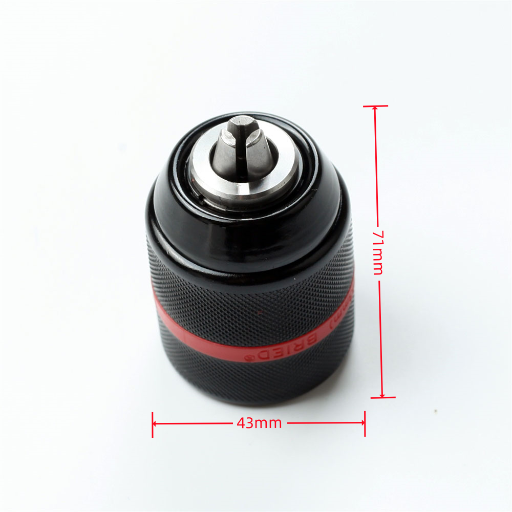 Keyless Drill Chuck 1/2-20UNF Mount 2 ~ 13mm Self-กระชับเจาะ Chuck สําหรับหลายวัตถุประสงค์มือเจาะ Chuck