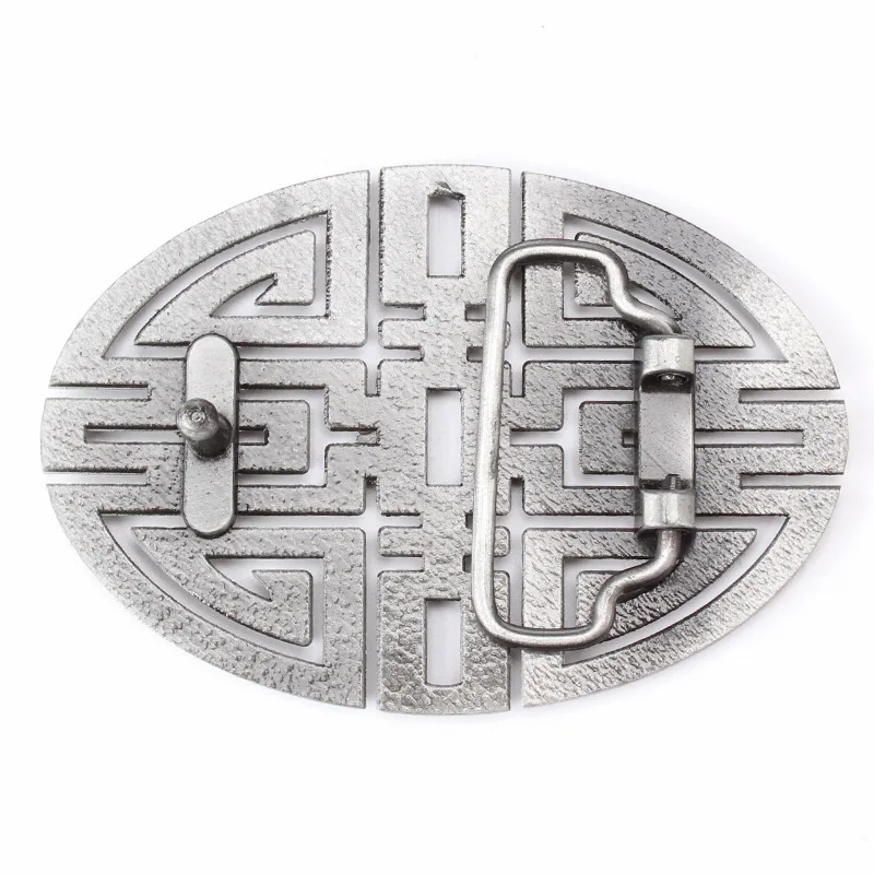 Chinese Character Alloy Belt Buckle  Implies Health and Longevity