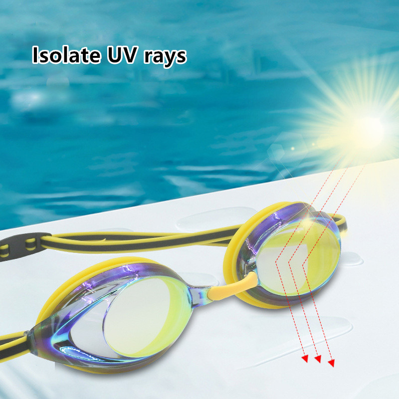 ARENA 水泳ゴーグル男性女性プロフェッショナル防曇 UV 保護眼鏡防水漏れ防止調節可能なシリコンメガネ