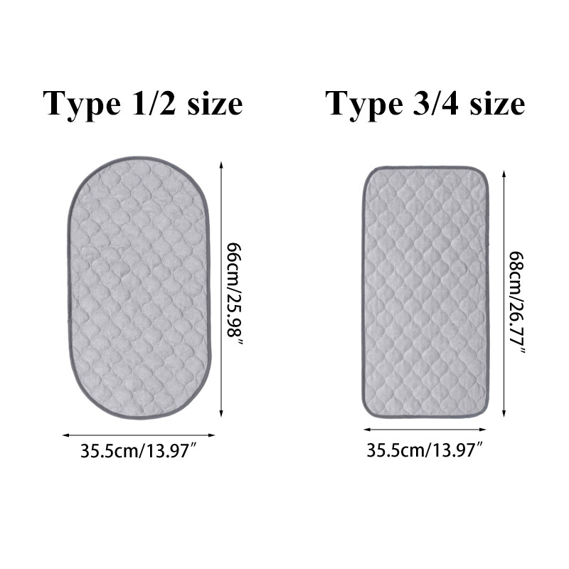 Reusable ผ้าอ้อมเด็กเปลี่ยนเสื่อไม้ไผ่กันน้ำ Liner ทารกแรกเกิดผ้าอ้อมเปลี่ยน Pat ที่นอนสำหรับสาวเด็กชายชั้นเด็ก Play Mat