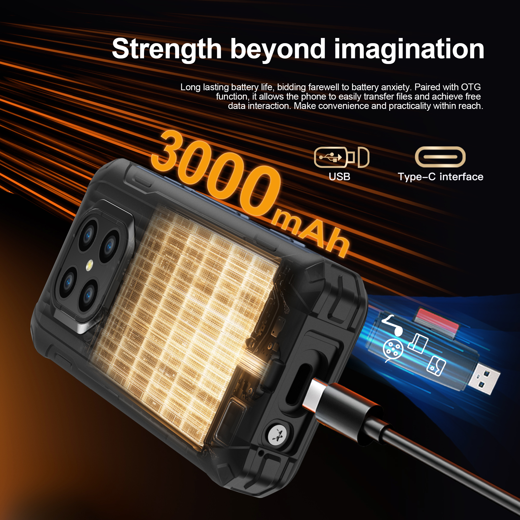 SERVO TANK500 IP68 impermeable Mini teléfono inteligente 4G LTE Android 12 RAM 6GB ROM 128GB PTT red intercomunicador pequeños teléfonos inteligentes resistentes