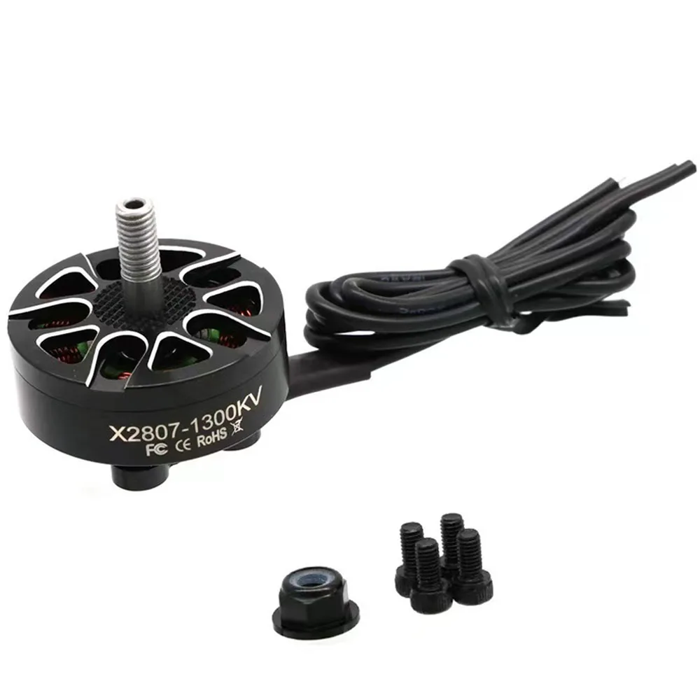 Moteur sans balais X2807 2807 1300KV 1700KV 4S-6S, pour drones de course RC FPV longue portée Mark4 FPV FreKou7 pouces, 4 pièces, DIY