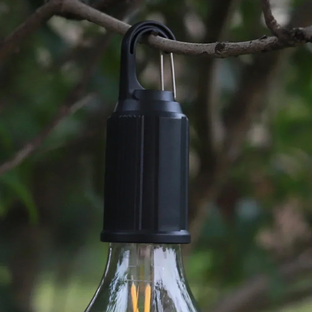 Luce da campeggio a LED Type-C USB ricaricabile impermeabile 400mAh 100LM Luce per tenda con gancio 3 modalità di illuminazione esterna