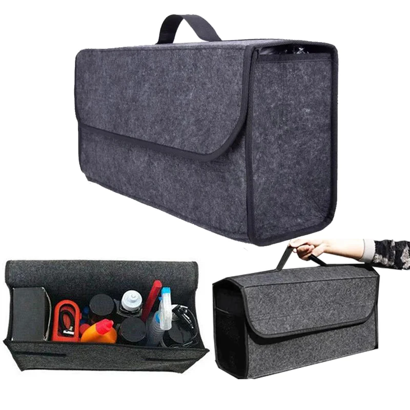 Borsa organizer per auto grande Organizzatore per bagagliaio per auto Scomparto antiscivolo Organizzatore di stoccaggio per bagagliaio Organizzatore per borsa di stoccaggio per auto per Trun