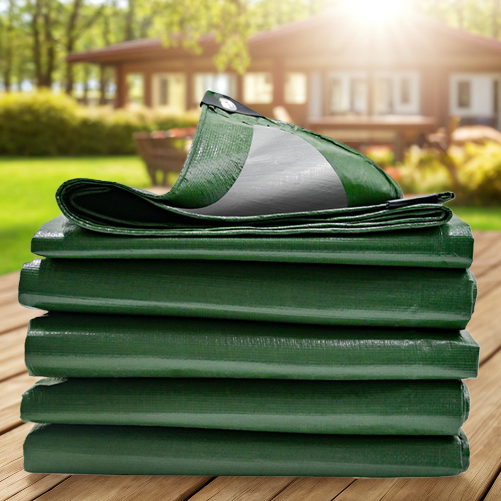 3m x 4m x 5m/2m grande telone impermeabile resistente telo antipioggia rinforzato multiuso giardino esterno cortile tenda da sole baldacchino