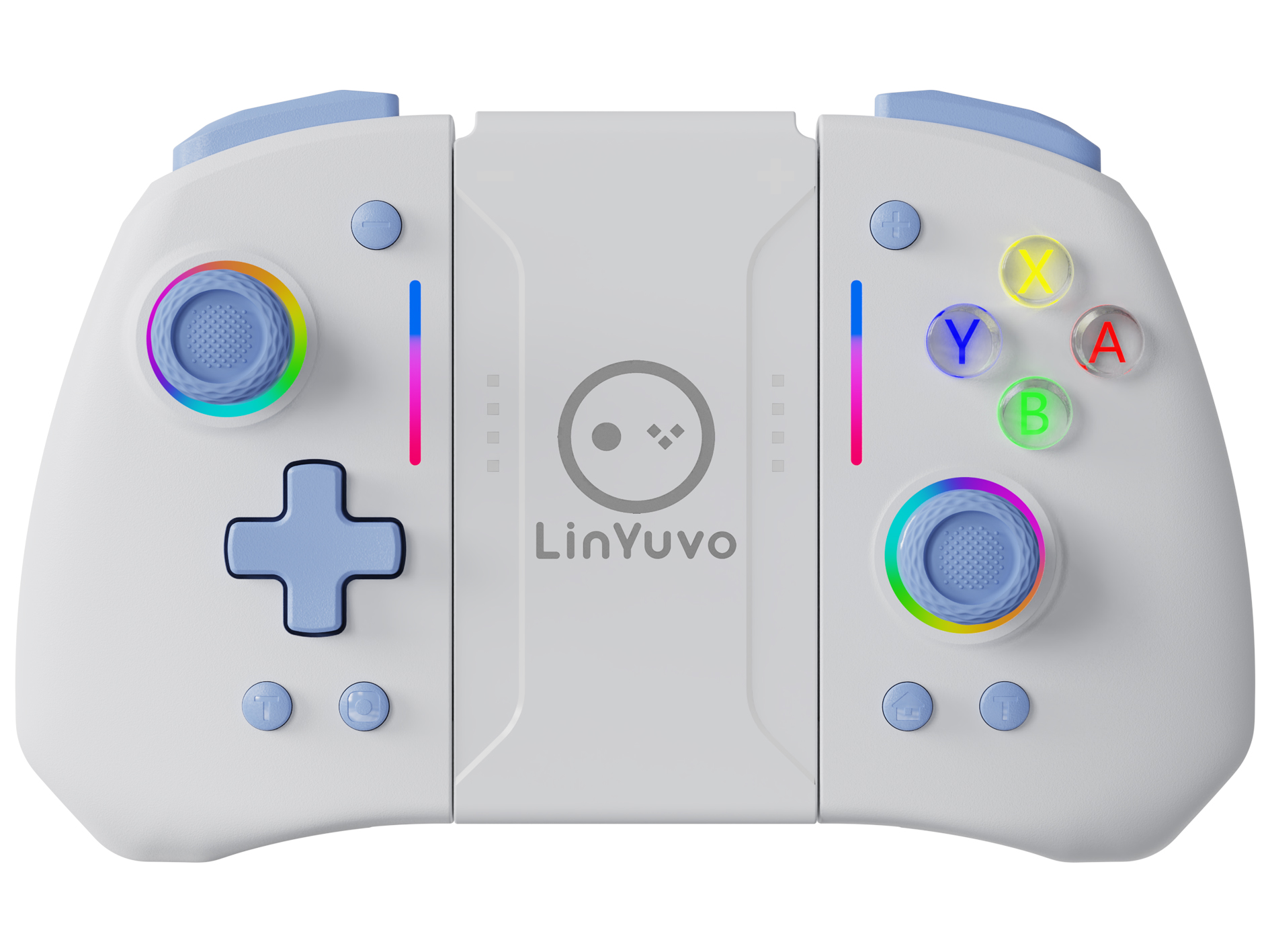 Linyuvo-スイッチ用ワイヤレスジョイスティック,oledサポート,ウェイクアップ,ジャイロ軸,ターボ,デュアルバイブレーション,まばゆいばかりのライト,ks42