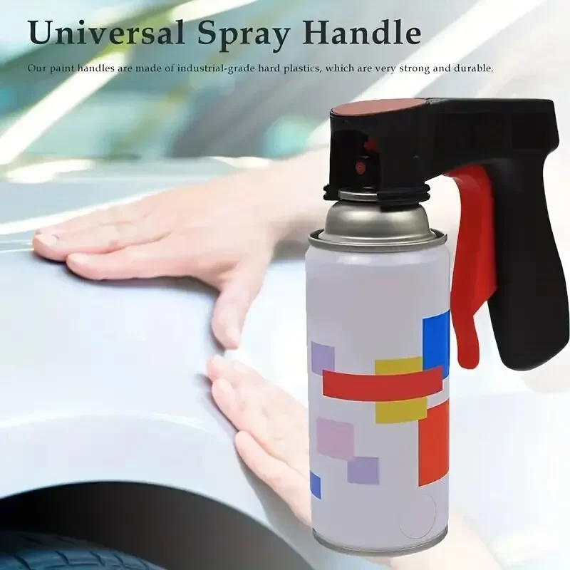 1 ชิ้นพลาสติกแบบพกพาสีสเปรย์ Handle, Universal รถเปลี่ยนสีฟิล์มวาง Self พ่นสเปรย์มือปืน