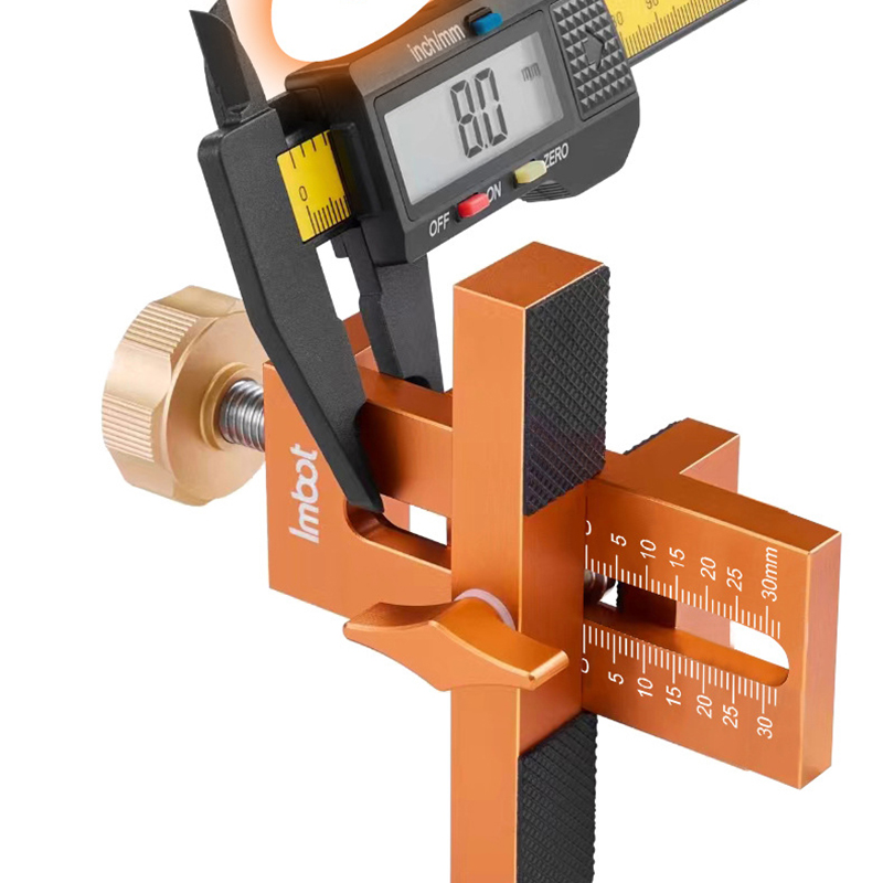 Aluminum Cabinet Closet Door Quick Positioning Tool Woodworking Cabinet Door Installation Jig Adjustable Clamping Range 7-40mm