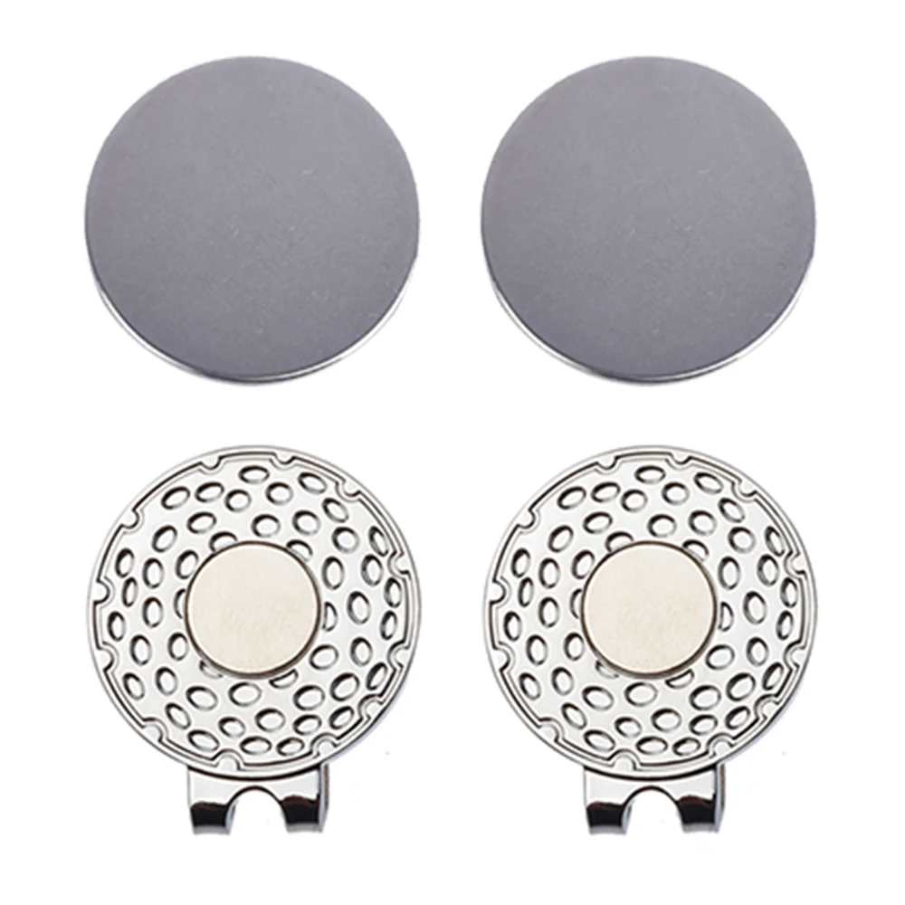 2 set clip per cappello da golf con pennarello magnetico clip per berretto da golf e pennarello per pallina da golf da 25 mm uomo donna accessori per regali per golfisti