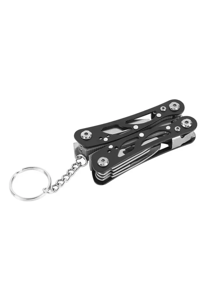Pinze per coltelli tascabili multiuso pieghevoli Mini strumento di riparazione multiuso tattico per sopravvivenza da caccia all'aperto