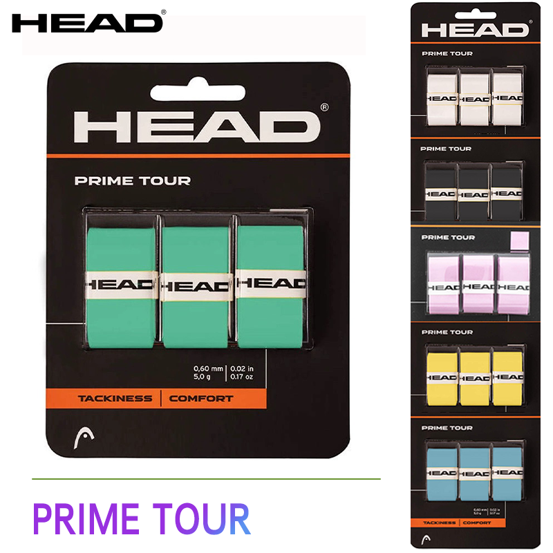 HEAD Tennis Overgrip Padel Racket Handlijm Grip Tape Anti Slip Training Vervanging Zweetband Badminton Accessoires