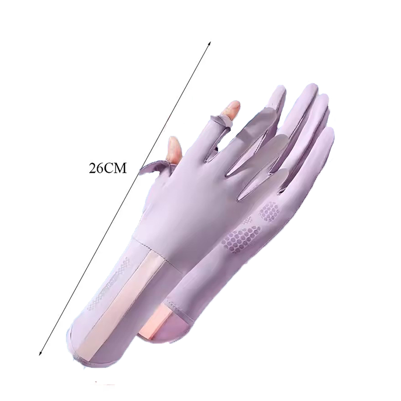 Guantes con dedos abatibles, prácticos guantes de protección solar para pesca resistentes al desgaste, guantes protectores para ciclismo al aire libre